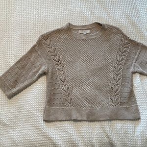 Loft 3/4 Sleeve Sweater
